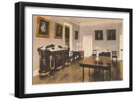 The Hermitage, Dining Room-null-Framed Art Print