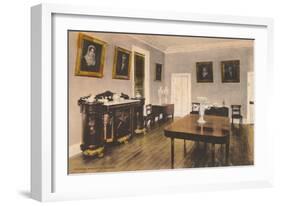 The Hermitage, Dining Room-null-Framed Art Print