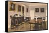 The Hermitage, Dining Room-null-Framed Stretched Canvas