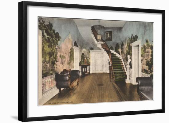 The Hermitage, Hall-null-Framed Art Print