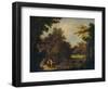 'The Hermitage, Villa Madama', c1762, (1938)-Richard Wilson-Framed Giclee Print