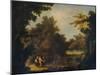 'The Hermitage, Villa Madama', c1762, (1938)-Richard Wilson-Mounted Giclee Print