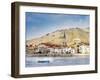 The Hermitage Vineyards, Stone Terraced, Tain L'Hermitage, Drome, France-Per Karlsson-Framed Photographic Print