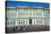 The Hermitage (Winter Palace), UNESCO World Heritage Site, St. Petersburg, Russia, Europe-Michael Runkel-Stretched Canvas