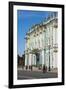 The Hermitage (Winter Palace), UNESCO World Heritage Site, St. Petersburg, Russia, Europe-Michael Runkel-Framed Photographic Print