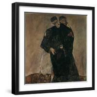 The Hermits, 1912-Egon Schiele-Framed Giclee Print