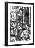 The Hermits St Anthony and St Paul, 1504-Albrecht Dürer-Framed Giclee Print