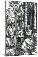 The Hermits St Anthony and St Paul, 1504-Albrecht Dürer-Mounted Giclee Print