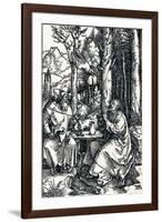 The Hermits St Anthony and St Paul, 1504-Albrecht Dürer-Framed Giclee Print