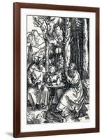 The Hermits St Anthony and St Paul, 1504-Albrecht Dürer-Framed Giclee Print