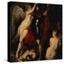 The Hero of Virtue, Mars, Crowned by the Goddess of Victory-Peter Paul Rubens-Stretched Canvas