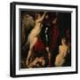 The Hero of Virtue, Mars, Crowned by the Goddess of Victory-Peter Paul Rubens-Framed Giclee Print