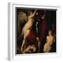 The Hero of Virtue, Mars, Crowned by the Goddess of Victory-Peter Paul Rubens-Framed Giclee Print