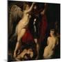 The Hero of Virtue, Mars, Crowned by the Goddess of Victory-Peter Paul Rubens-Mounted Giclee Print