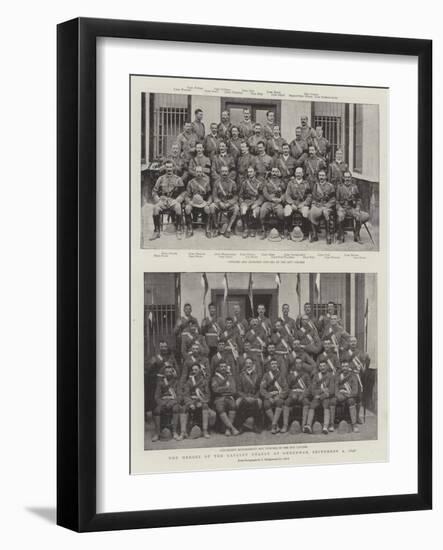 The Heroes of the Cavalry Charge at Omdurman, 2 September 1898-null-Framed Giclee Print