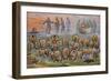 The Heroes of the East, the South, the West-null-Framed Giclee Print