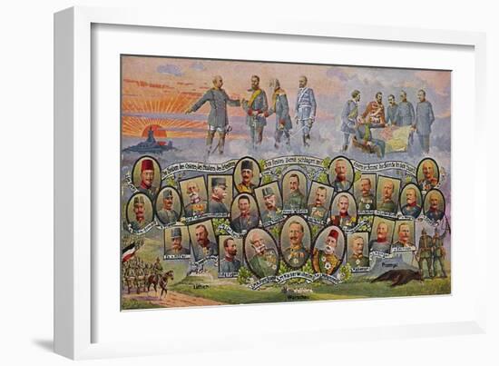 The Heroes of the East, the South, the West-null-Framed Giclee Print