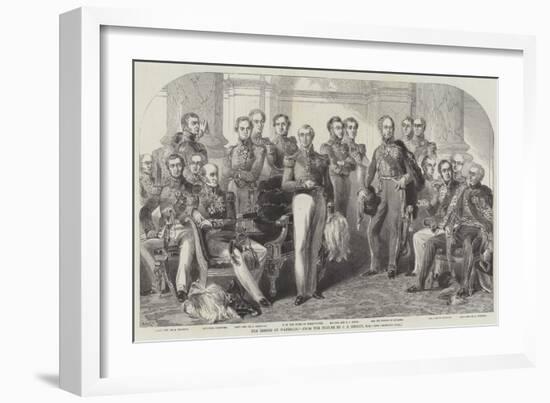 The Heroes of Waterloo-John Prescott Knight-Framed Giclee Print