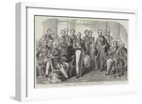 The Heroes of Waterloo-John Prescott Knight-Framed Giclee Print