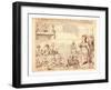 The Heroic Charlotte La Corday, Upon Her Trial, at the Bar of the Revolutionary Tribunal of Paris-null-Framed Giclee Print