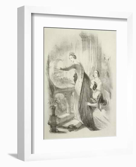 The Heroine of the Savoy-Joseph Nash-Framed Giclee Print