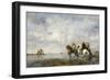 The Heron Hunt-Eugène Fromentin-Framed Giclee Print