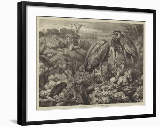 The Heronry at Didlington Park, Norfolk-Samuel John Carter-Framed Giclee Print