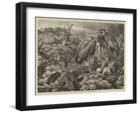 The Heronry at Didlington Park, Norfolk-Samuel John Carter-Framed Giclee Print