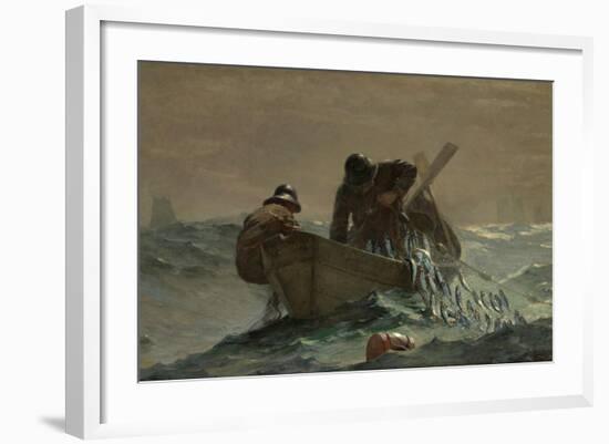 The Herring Net, 1885-Winslow Homer-Framed Giclee Print