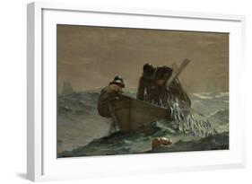 The Herring Net, 1885-Winslow Homer-Framed Giclee Print