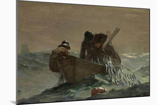 The Herring Net, 1885-Winslow Homer-Mounted Giclee Print