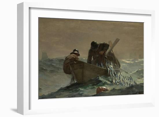 The Herring Net, 1885-Winslow Homer-Framed Giclee Print