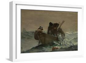 The Herring Net, 1885-Winslow Homer-Framed Giclee Print