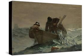 The Herring Net, 1885-Winslow Homer-Stretched Canvas