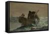 The Herring Net, 1885-Winslow Homer-Framed Stretched Canvas