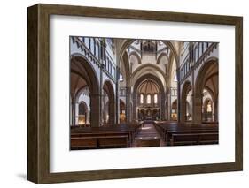 The Herz-Jesu-Kirche in Koblenz Is a Catholic Church in the Old Town of Koblenz-David Bank-Framed Photographic Print