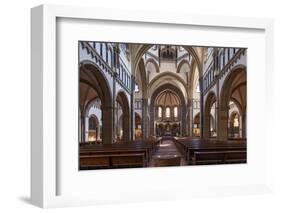 The Herz-Jesu-Kirche in Koblenz Is a Catholic Church in the Old Town of Koblenz-David Bank-Framed Photographic Print