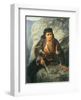 The Herzegovinian on Lookout, 1876-Vasilij Dmitrievich Polenov-Framed Giclee Print