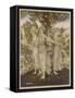 The Hesperides-Arthur Rackham-Framed Stretched Canvas