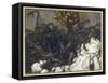 The Hesperides-Arthur Rackham-Framed Stretched Canvas