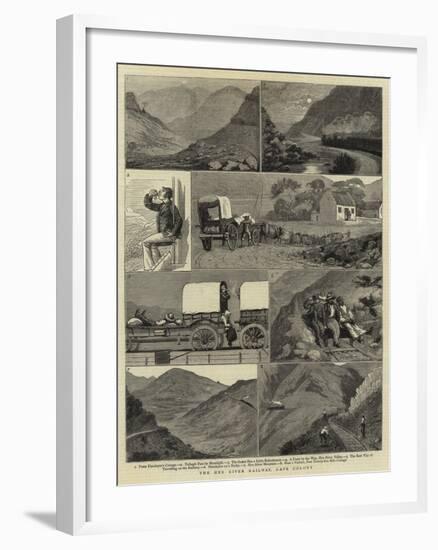 The Hex River Railway, Cape Colony-null-Framed Giclee Print