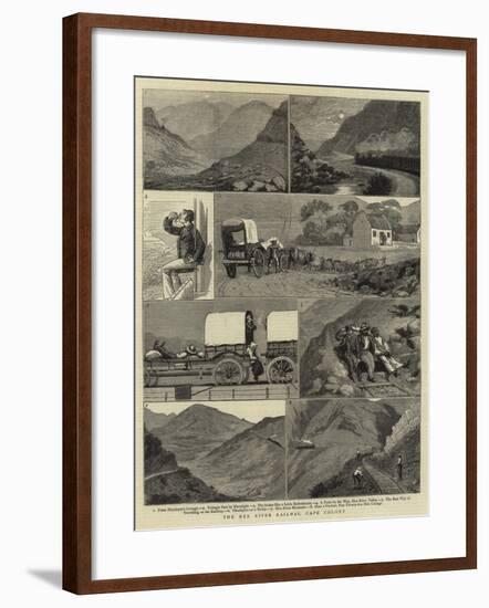 The Hex River Railway, Cape Colony-null-Framed Giclee Print