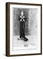 The Hidden Side of a Whist Party-Felicien Rops-Framed Giclee Print