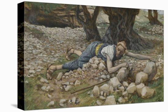 The Hidden Treasure from 'The Life of Our Lord Jesus Christ'-James Jacques Joseph Tissot-Stretched Canvas