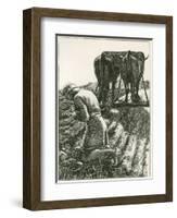 The Hidden Treasure-null-Framed Art Print