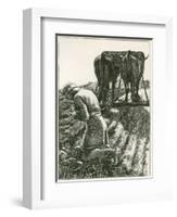 The Hidden Treasure-null-Framed Art Print