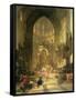 The High Altar of the Church of Ss. Giovanni E Paolo, Venice-David Roberts-Framed Stretched Canvas
