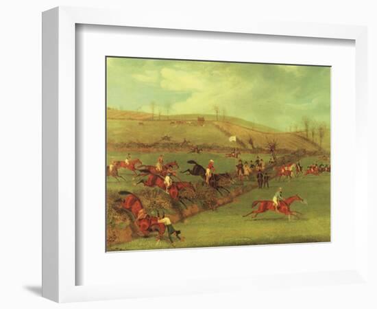 The High Bank-unknown Pollard-Framed Art Print