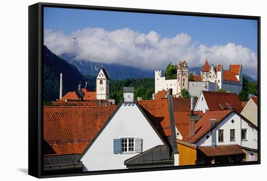 The High Castle, Fussen, Bavaria, Germany, Europe-Robert Harding-Framed Stretched Canvas