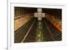 The high ceiling of the Metropolitan Cathedral of Saint Sebastian, Rio, Brazil-James White-Framed Photographic Print